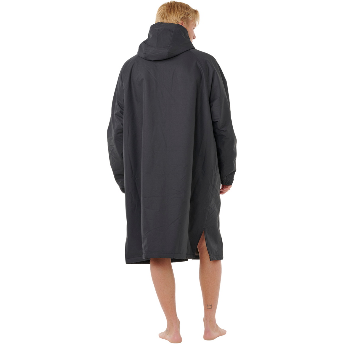 2026 Rip Curl Surf Series Invierno Poncho 01FMTO - Black / Blanco